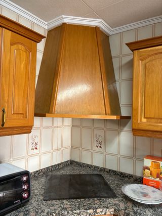 Cocina madera maciza completa