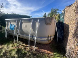 Piscina desmontable, sin bomba. De material zodiac