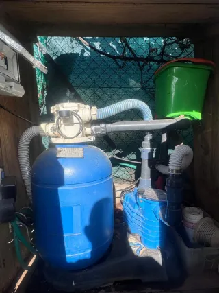 Piscina desmontable, sin bomba. De material zodiac