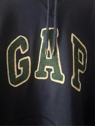Sudadera GAP Hombre Azul y Verde