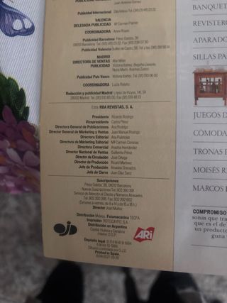 Revista decoración. EL MUEBLE 1994 Especial lámpar