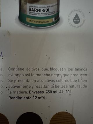 Lote 2 Botes FON-TIN Nogal Cedria