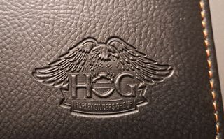 Portadocumenti Harley-Davidson Nero