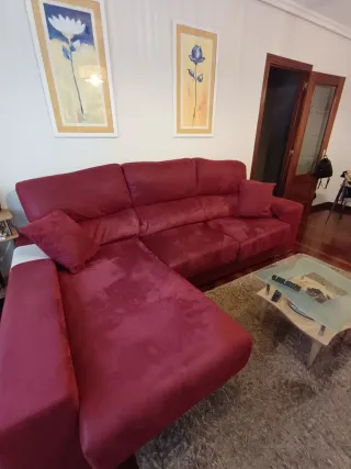 Sofá Chaiselongue Granate