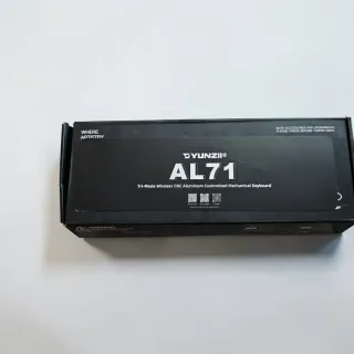 Teclado Mecánico YUNZII AL71 Tri-Mode Negro