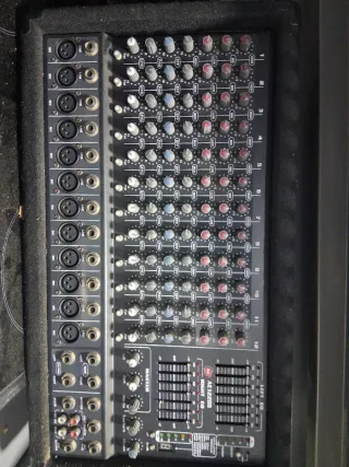 Mezclador GAX-EB10 10 canales con amplificador