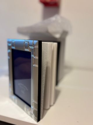 Álbum de fotos plateado