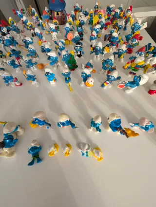 Colección Pitufos años 80  Vintage