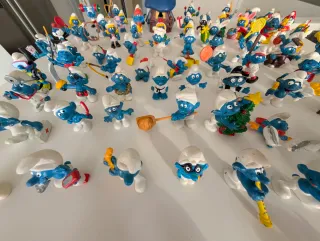 Colección Pitufos años 80  Vintage