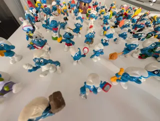 Colección Pitufos años 80  Vintage