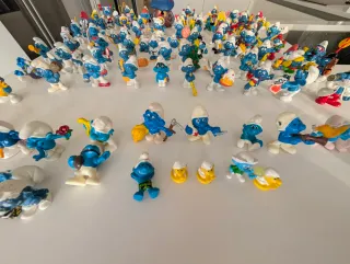 Colección Pitufos años 80  Vintage