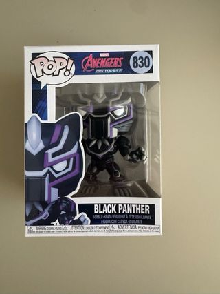 Funko Pop! Black Panther 830 y Spider-Man 770