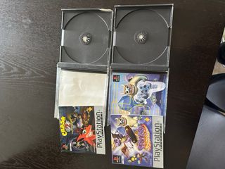 Giochi PS1 Spyro e Crash Bandicoot 2