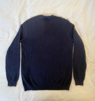 Jersey hombre Emporio Armani punto azul marino S