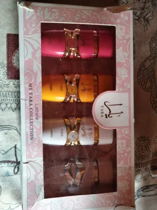 Colección Yara Lattafa Perfumes.caja rota