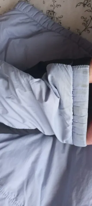 Chaqueta The North Face azul y negra Talla S chica