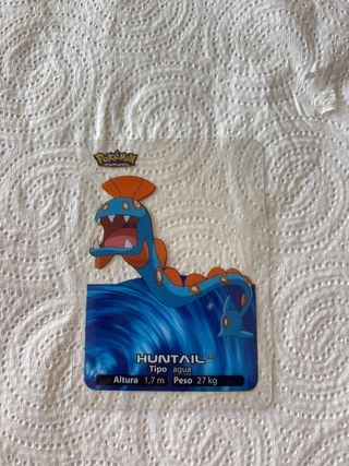 Carta Pokémon Huntail Lamincard 2006