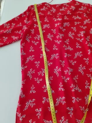 Camisa roja floral Primark