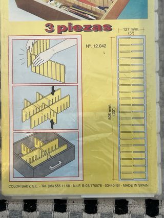 Separador de Cajones - Color Baby (Nuevo)