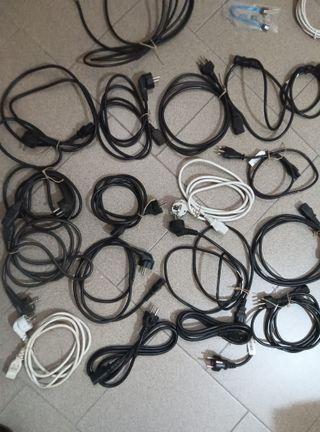 Stock Box 25 Cavi Alimentazione Rete PC USB etc