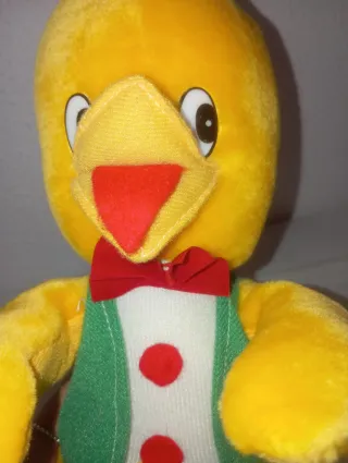 Peluche Pato Amarillo Vestido