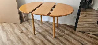 Mesa comedor extensible madera