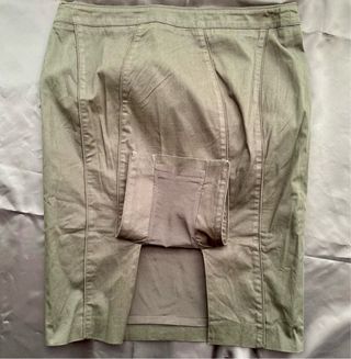 Gonna Burberry vintage nera