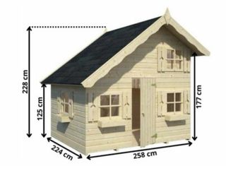 Casita de jardín infantil