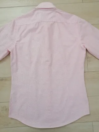 Camisa Álvaro Moreno Rosa Estampada Talla M