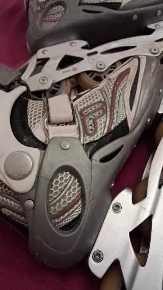 Patines línea Fila talla 37 rosas