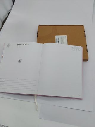 Lanpn Album Bebe Primer 5 Año para Niño Niña - Libro Recuerdos Bebé para Pegar Fotos y Escribir - Hello Baby Libros Cuaderno Dia