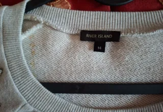 Sudadera mujer con pedrería. Manga larga.