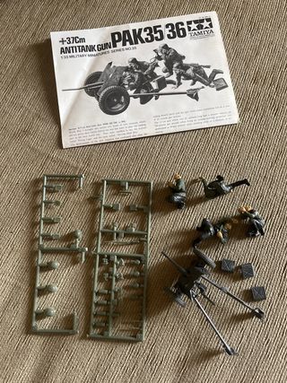 Cañón Antitanque Tamiya 1:35 PAK35/36