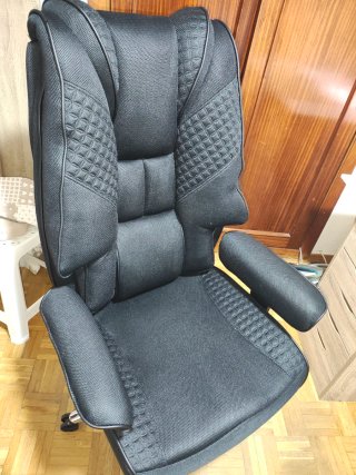 Silla de Oficina Ergonómica Negra