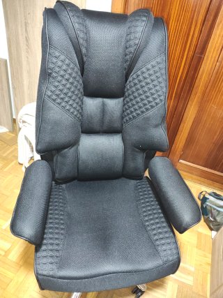Silla de Oficina Ergonómica Negra