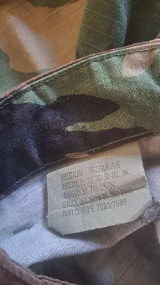 Pantalón de camuflaje para hombre