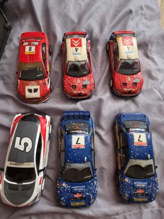 Coches Scalextric Rally