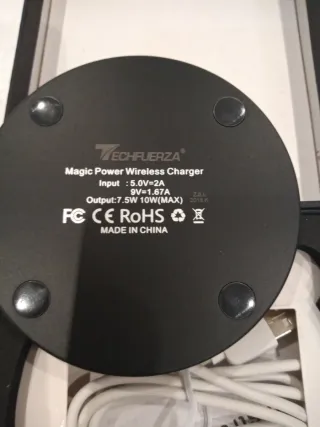 Cargador Inalámbrico Qi