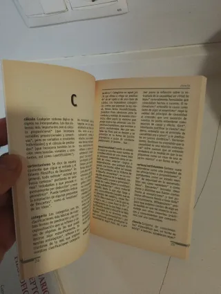 Diccionario +Conceptos fundamentales  filosofía