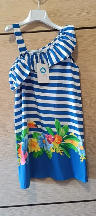 Vestito Mayoral 12 anni fantasia floreale