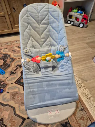 Hamaca Babybjorn Bliss Azul Pétalo
