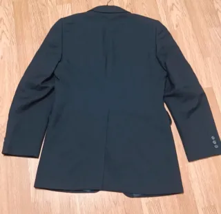 Chaqueta de lana negra Talla 50FR