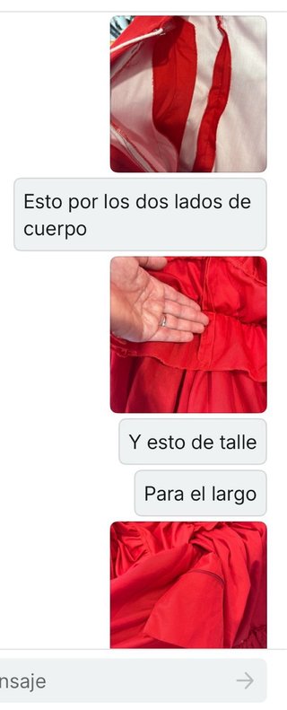 Vestido Flamenca Canastero Rojo
