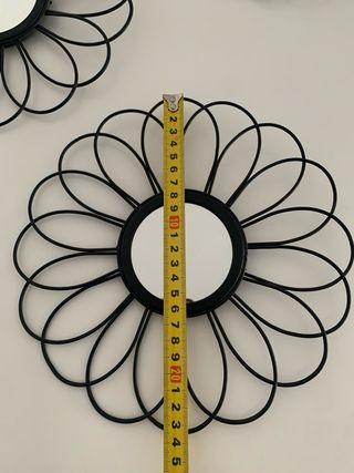 Conjunto 3 espejos decorativos forja