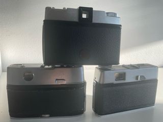 285. Lote 3 Camaras antiguas para piezas por 11€.