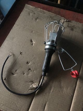 Lámpara portátil taller trabajo