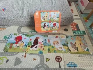 Janod 4 Puzzles Infantiles