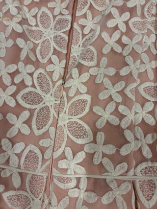 Vestido Tintoretto flores rosa y blanco
