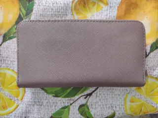 Portafogli Stradivarius rosa e grigio