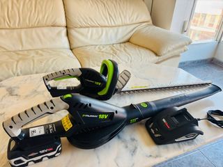 Set Jardinería Murray 18V: Cortasetos y Soplador